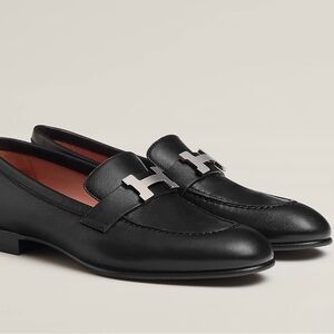 Hermes Paris Loafers Protective Stickers Still Attached Mint Condition!!